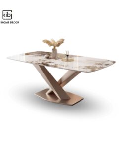 Bàn ăn mặt đá Stratos Table