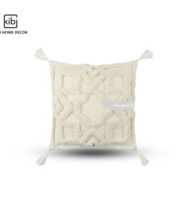 Vỏ gối hình học thêu nổi G02