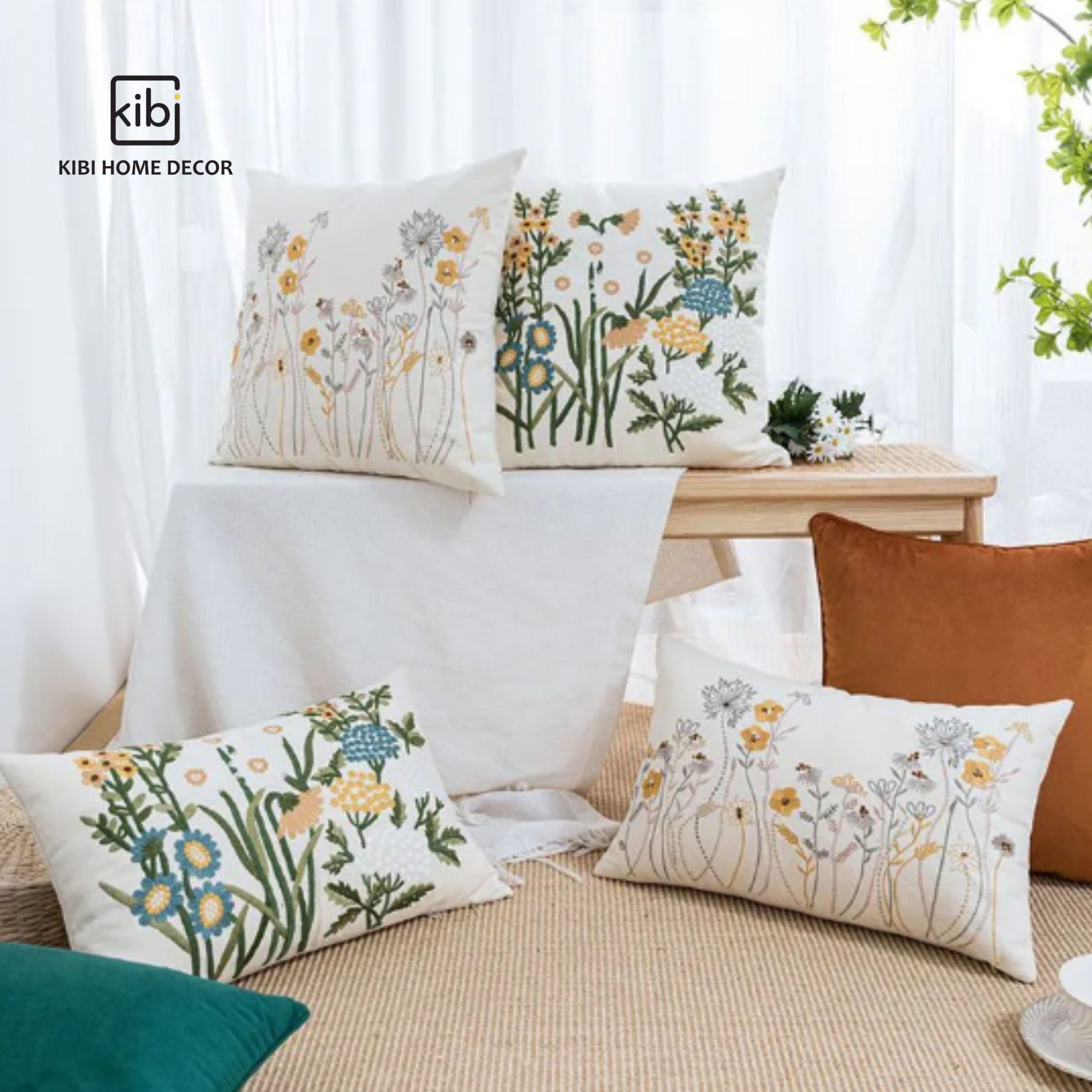 Vỏ gối Daisy - Ảnh 8