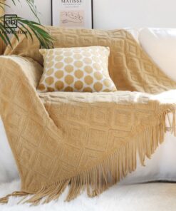 Alternative view of Khăn trải sofa họa tiết kim cương