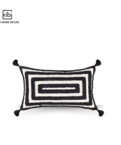 Alternative view of Vỏ gối hình học thêu nổi G01