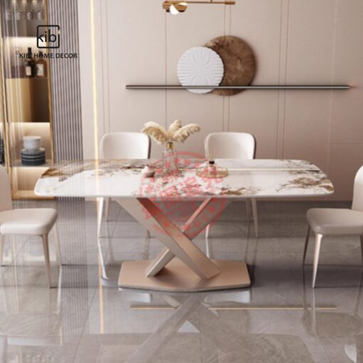 Bàn ăn mặt đá Stratos Table - Hình ảnh 3