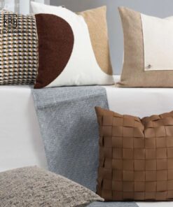 Alternative view of Vỏ gối Brown Leather