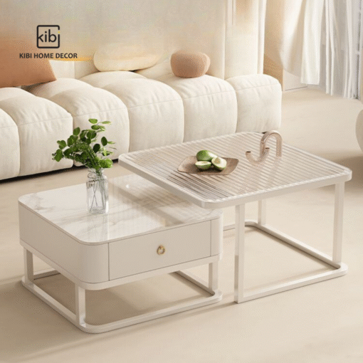 Bộ bàn trà Square Mirror Face - Hình ảnh 3