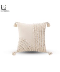 Alternative view of Vỏ gối hình học thêu nổi G02