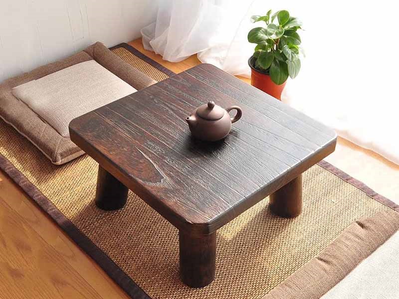 Bàn trà thấp kiểu Nhật gỗ Xoan Đào