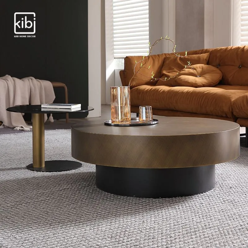 BÀN TRÀ KÍNH HIỆN ĐẠI MODERN ROUND- 05